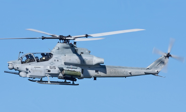 AH-1Z Zulu Cobra Flight Training Device designated as Ready-For-Training